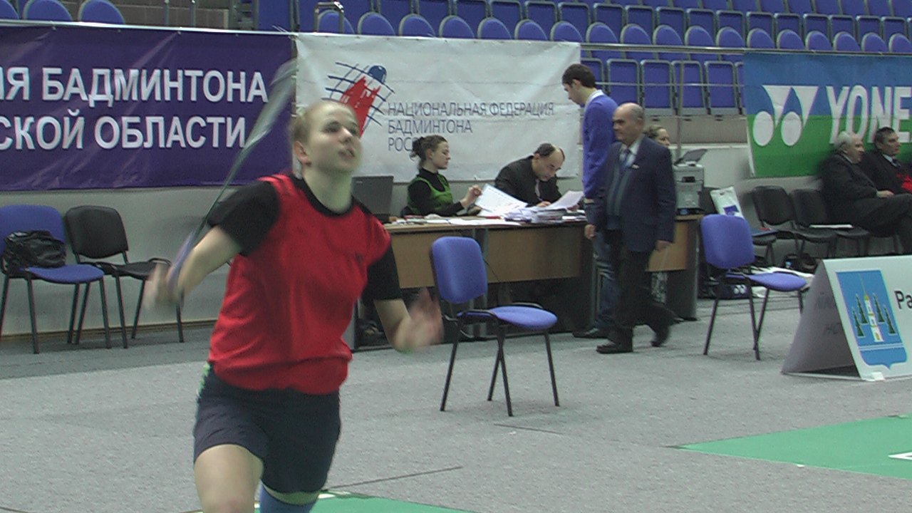 Наталья Рогова в финале женской одиночной категории против Виктории Зайцевой