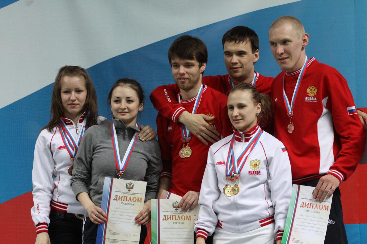Победители и призеры Чемпионата России 2010 среди слабослышащих, Раменское, ДС Борисоглебский, 8-11 апреля 2010г.
