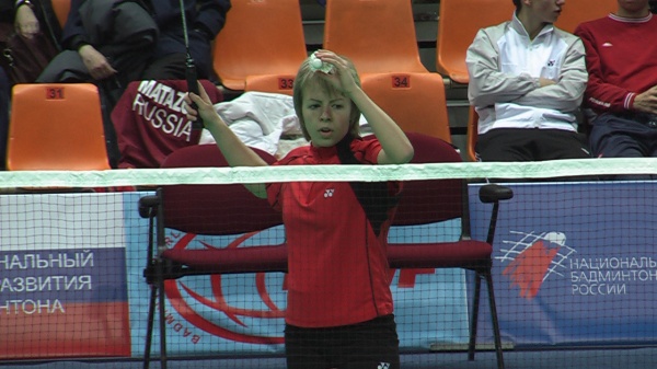 Любовь Чуденцева на турнире Russian Open 2008 в Москве